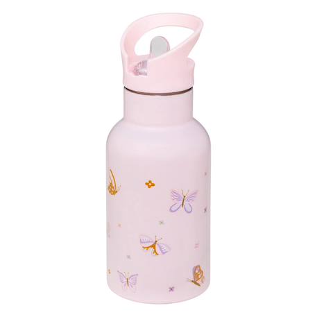 Gourde enfant isotherme 350ml assorti Beige+Rose 2 - vertbaudet enfant 
