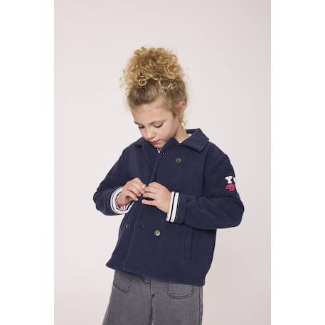 Veste polaire fille Indigo 5 - vertbaudet enfant 