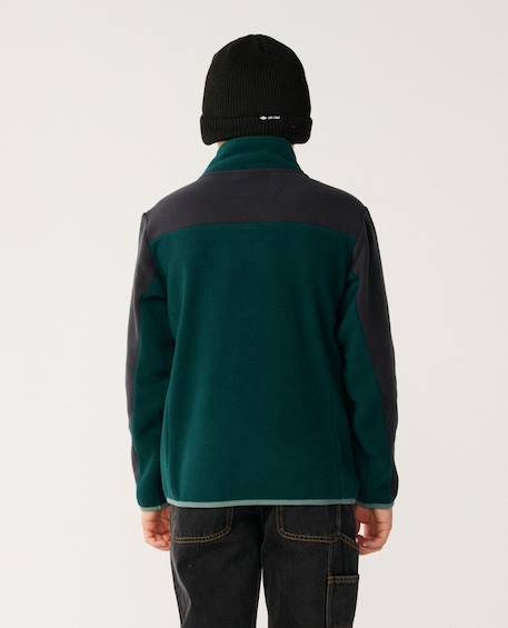 Sweat raw energy block sweat enfant Blue green 3 - vertbaudet enfant 