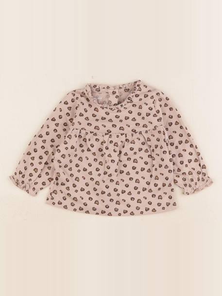 Tee-shirt - 3 mois Marron 1 - vertbaudet enfant 