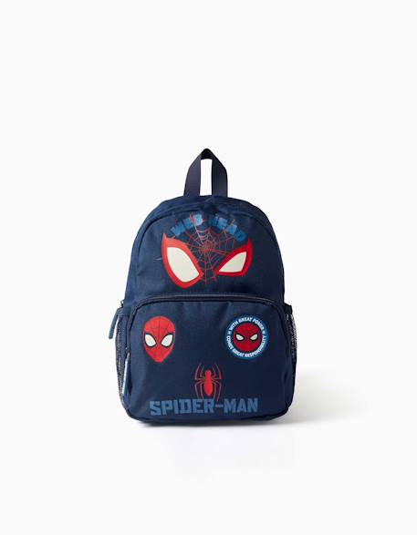 Sac à dos avec imprimés spider-man Bleu foncé 2 - vertbaudet enfant 