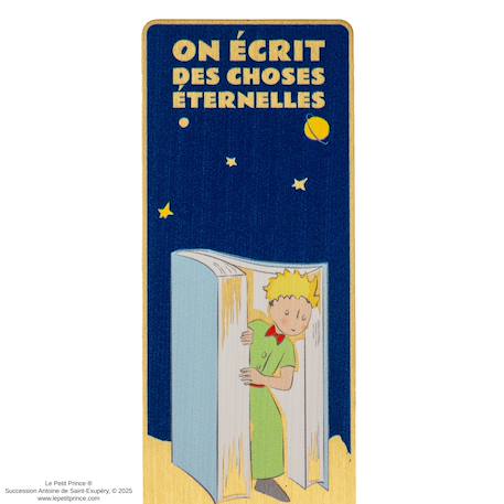 Marque-page en métal le petit prince - le petit prince Bleu 3 - vertbaudet enfant 