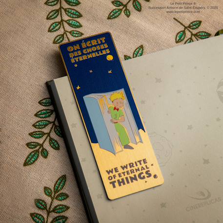 Marque-page en métal le petit prince - le petit prince Bleu 2 - vertbaudet enfant 