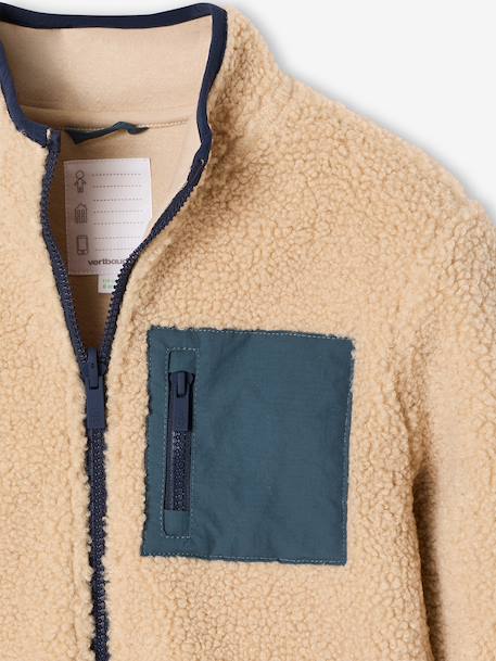 Parka 3 en 1 garçon amovible bleu ardoise+noix de pécan 6 - vertbaudet enfant 