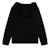 Sweat à capuche garçon corp splash Gris+Noir 5 - vertbaudet enfant 