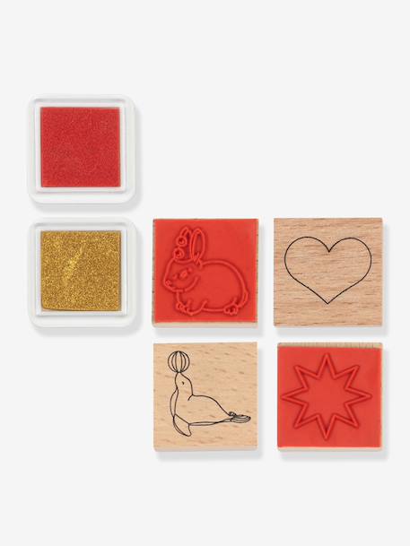 Coffret de loisir créatif blanc+rose 8 - vertbaudet enfant 