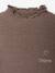 Sous-pull fille tricot prune+taupe 6 - vertbaudet enfant 