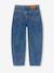 Jean ballon fille bleu moyen+denim bleached 2 - vertbaudet enfant 