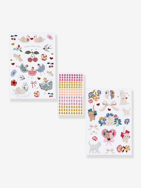 Coffret de loisir créatif blanc+rose 11 - vertbaudet enfant 