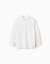 Polo à manches longues en coton Blanc+Bleu foncé+Vert foncé 2 - vertbaudet enfant 