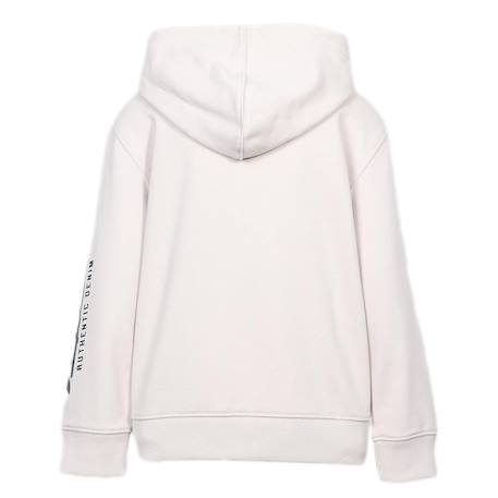 Sweat garçon a capuche odrich Beige 2 - vertbaudet enfant 
