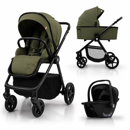 Poussette trio coco Vert 1 - vertbaudet enfant 