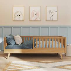 -Lit enfant montessori bois massif romeo