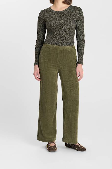Fille-Pantalon-Pantalon droite margegi