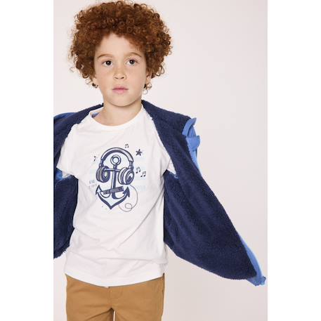 Veste à capuche garçon Bleu 5 - vertbaudet enfant 