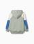 Sweat en coton avec capuche Vert 4 - vertbaudet enfant 