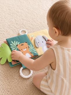 Jouet-Premier âge-Jouets en tissu-Livre coucou-caché des animaux