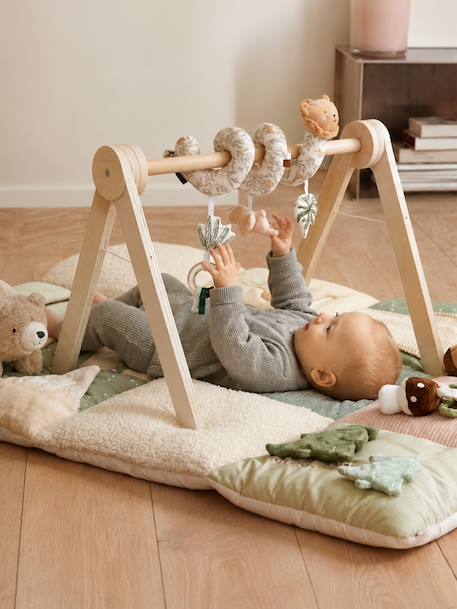 Portique d'activités en bois FSC® bois 2 - vertbaudet enfant 