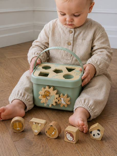 Boîte à formes en bois FSC® Tanzanie 1 - vertbaudet enfant 