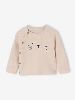 -Gilet tricot naissance bébé