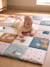 Grand tapis d'éveil Rétro Flower 3 - vertbaudet enfant 