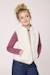 Veste sans manches fille Blanc casse 1 - vertbaudet enfant 