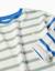 T-shirt en coton à manches longues à rayures Vert 4 - vertbaudet enfant 