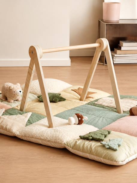 Portique d'activités en bois FSC® bois 1 - vertbaudet enfant 