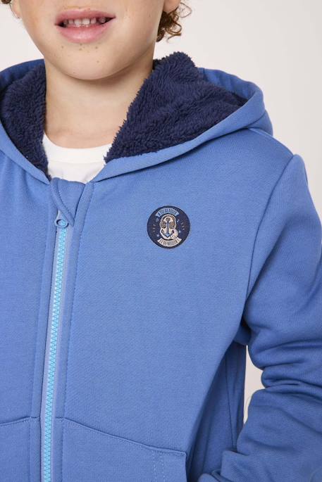 Veste à capuche garçon Bleu 4 - vertbaudet enfant 