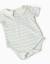Ensemble body à rayures et barboteuse en jean Bleu 3 - vertbaudet enfant 