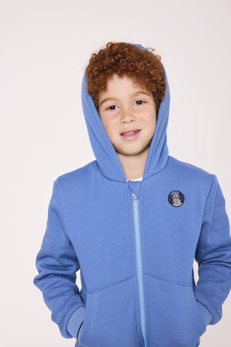 Veste à capuche garçon Bleu 2 - vertbaudet enfant 