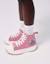 Baskets montantes matelassées avec imprimé stitch Rose foncé 1 - vertbaudet enfant 