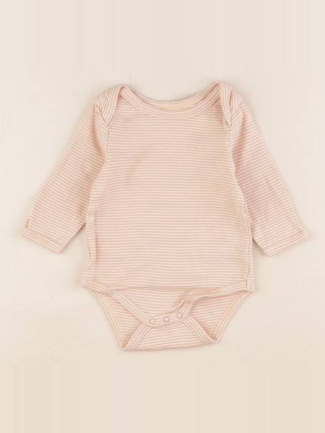Body - 6 mois Beige, jaune 1 - vertbaudet enfant 