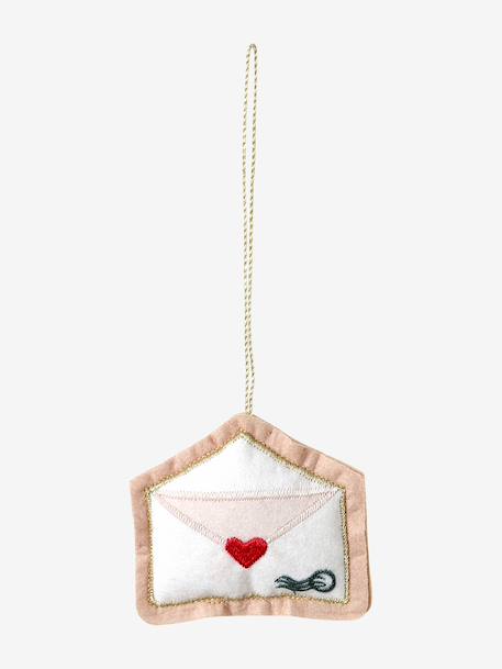 Lot de 10 décorations de sapin en feutrine rouge 7 - vertbaudet enfant 