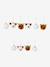 Lot de 10 boules sapin fausse fourrure beige 4 - vertbaudet enfant 