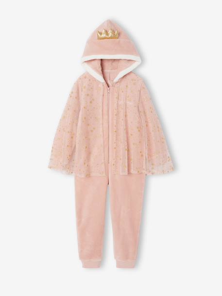 Combinaison princesse enfant personnalisable rose poudré 2 - vertbaudet enfant 