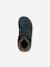 Bottes pieds nus pour enfants ZERU TEX WINTER BAREFOOT Froddo bleu foncé+bleu pétrole+rose doré 10 - vertbaudet enfant 