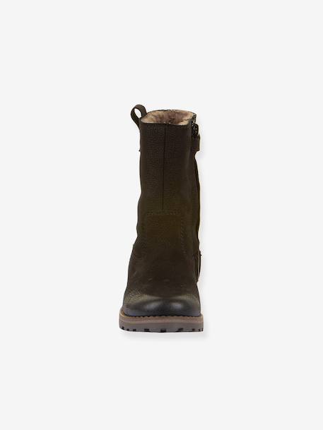 Bottes fille MAXINE TEX Froddo bleu nuit+bleu pétrole+noir 18 - vertbaudet enfant 