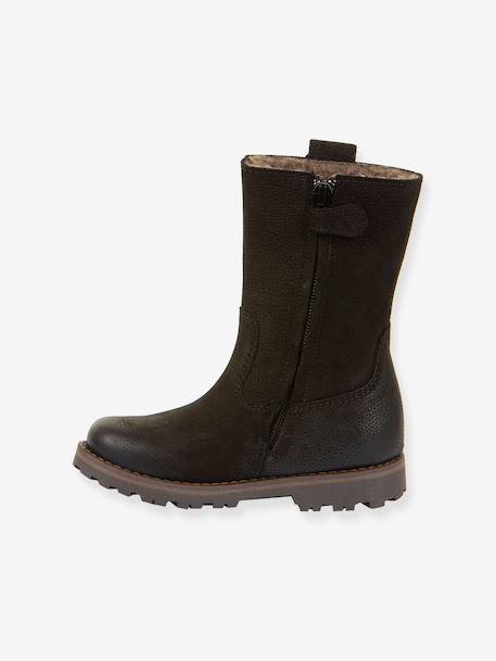 Bottes fille MAXINE TEX Froddo bleu nuit+bleu pétrole+noir 14 - vertbaudet enfant 