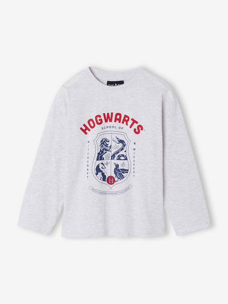 Pyjama manches longues garçon Harry Potter gris chiné 2 - vertbaudet enfant 