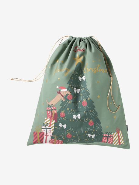 Sac hotte de Noël sapin vert 6 - vertbaudet enfant 
