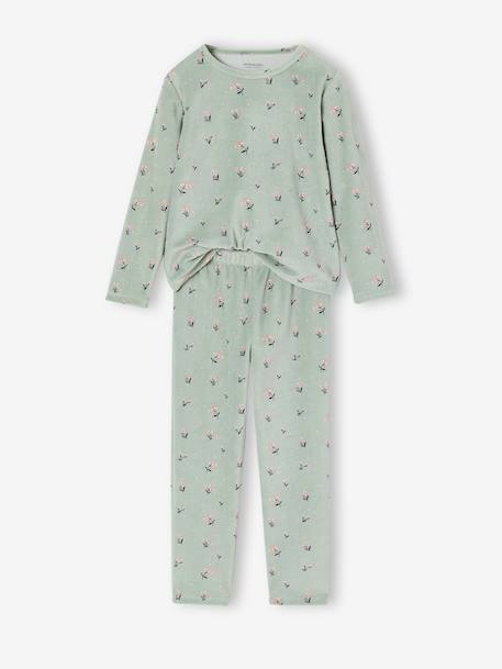 Lot de 2 pyjamas fille vieux rose 7 - vertbaudet enfant 