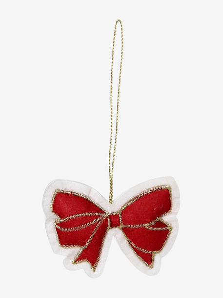 Lot de 10 décorations de sapin en feutrine rouge 13 - vertbaudet enfant 