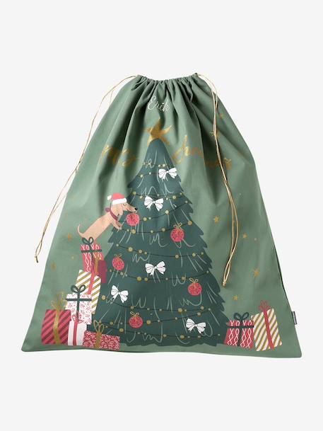 Sac hotte de Noël sapin vert 5 - vertbaudet enfant 