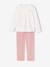 Lot de 2 pyjamas fille vieux rose 2 - vertbaudet enfant 