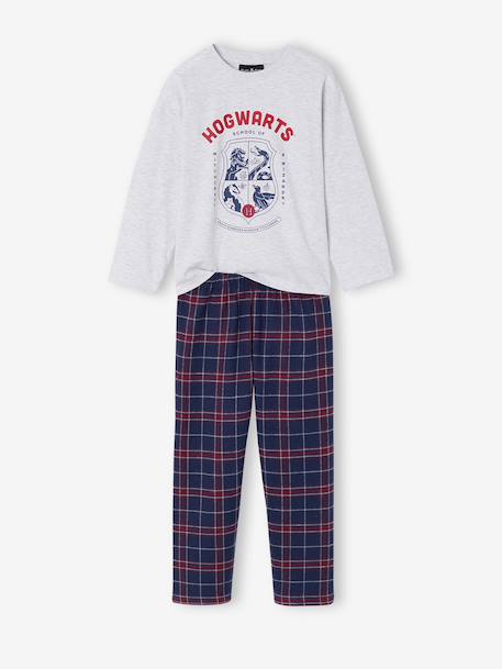 Pyjama manches longues garçon Harry Potter gris chiné 1 - vertbaudet enfant 