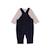Ensemble salopette + haut bébé garçon Indigo 5 - vertbaudet enfant 
