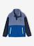 Sweat polaire garçon manches longues bleu+vert 3 - vertbaudet enfant 