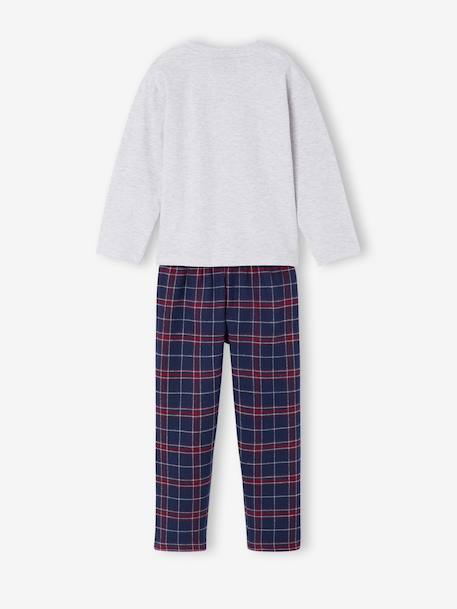 Pyjama manches longues garçon Harry Potter gris chiné 4 - vertbaudet enfant 