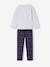 Pyjama manches longues garçon Harry Potter gris chiné 4 - vertbaudet enfant 